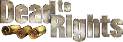Dead to Rights logo for Gamecube